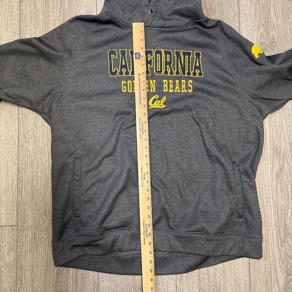 California Golden Bears Hoodie Men 3X Gray Hoodie Sweatshirt Pullover NCAA - Picture 12 of 15